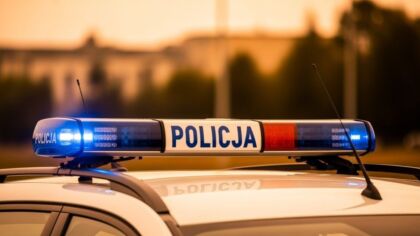 Kobiór: nocne poszukiwania po znalezisku w lesie
